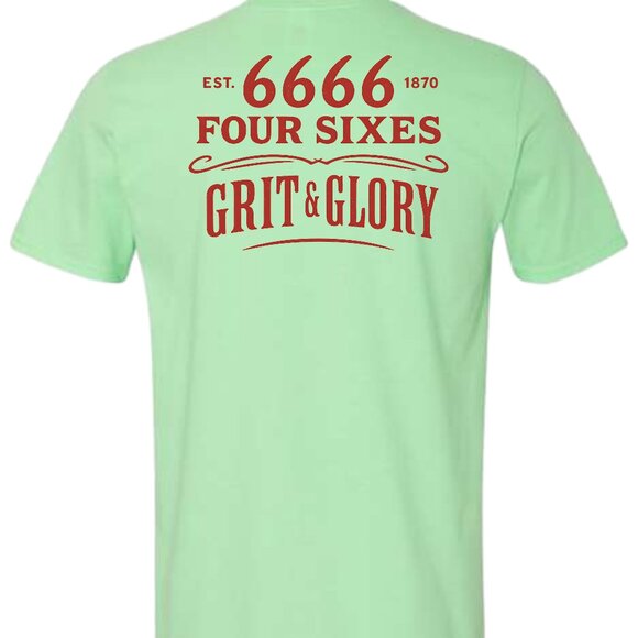 Four Sixes Ranch Grit And Glory Short Sleeve T-Shirt - Picture 3 of 14
